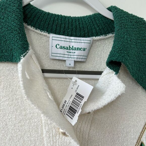 CASABLANCA Laurel Leaf Tennis Mini Dress - Picture 4 of 10